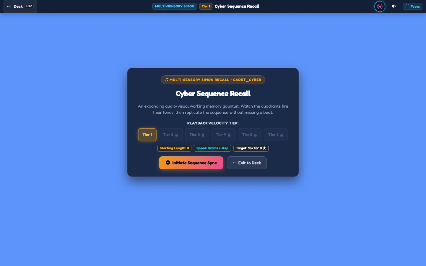 Cyber Sequence Recall