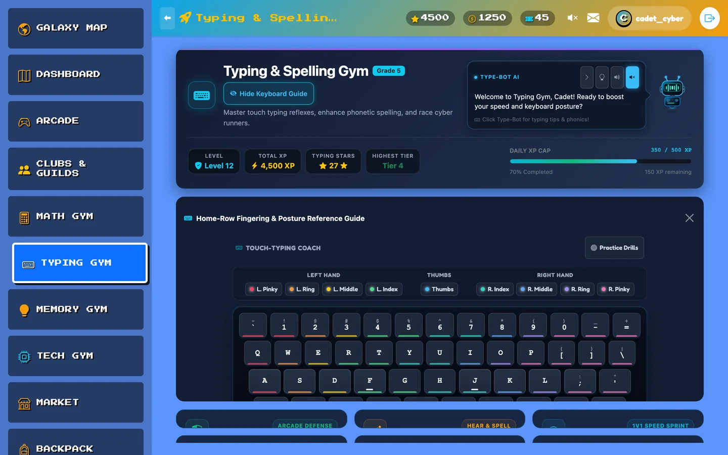 Touch-Typing Coach