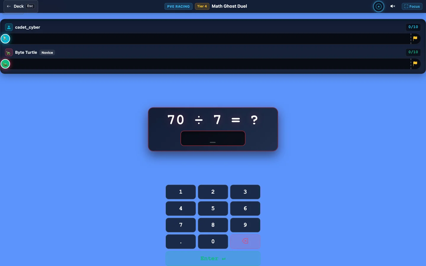 Math Ghost Duel