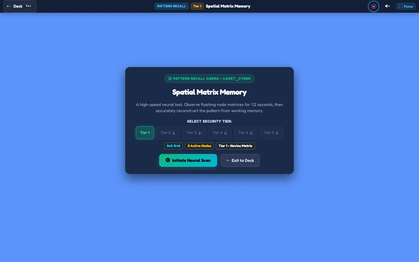 Spatial Matrix Memory